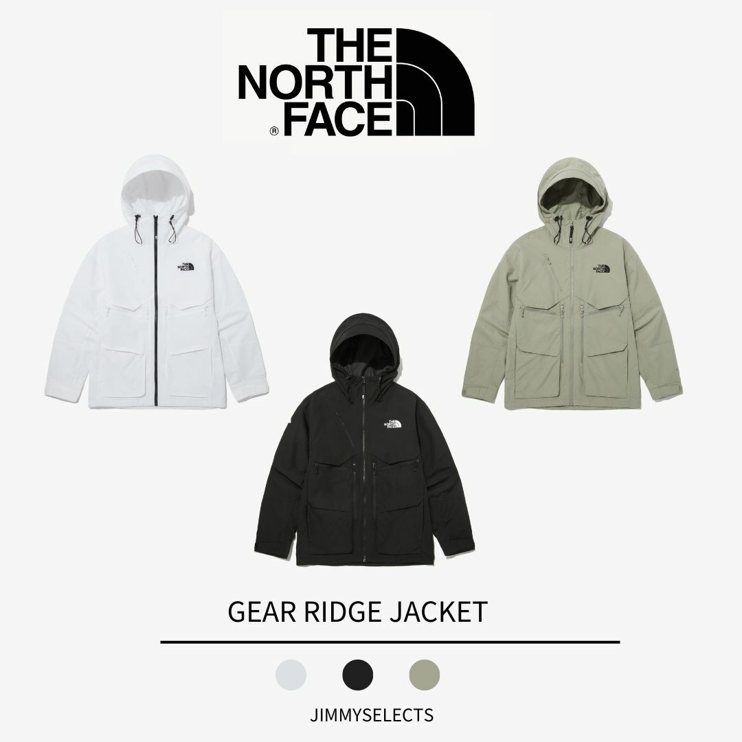 THE NORTH FACE GEAR RIDGE JACKET 多口袋連帽外套NJ3BP04