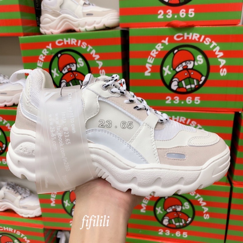 <預購> 韓國 23.65 V2老爹鞋 米白色