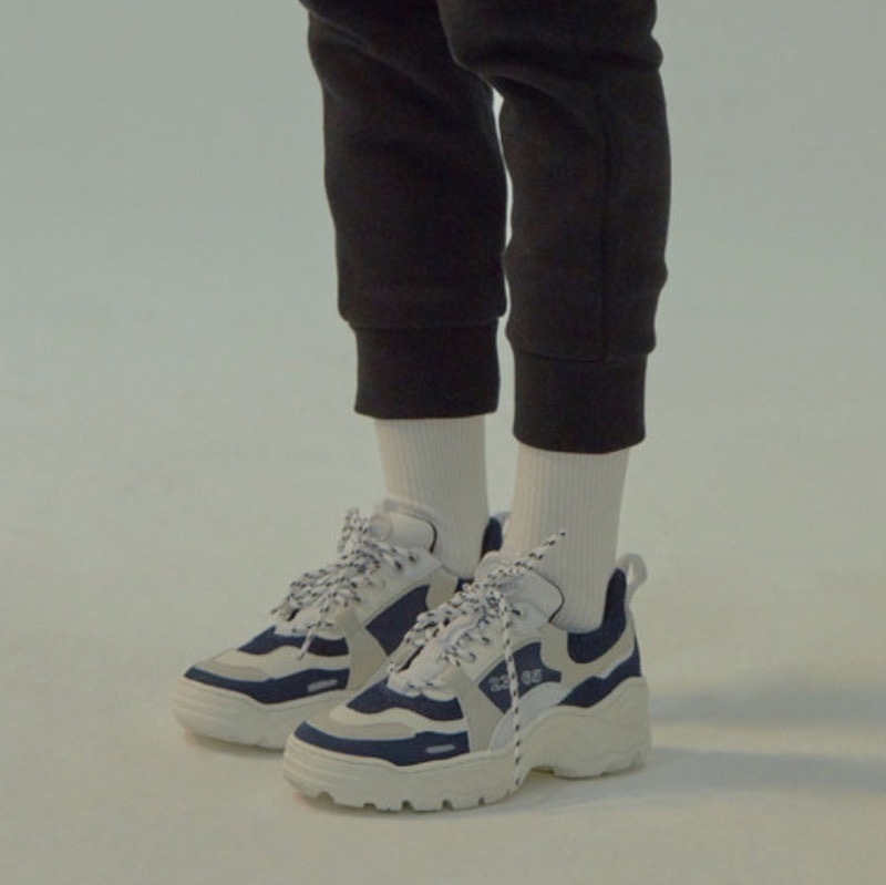 <預購> 韓國 23.65 V2老爹鞋 米藍