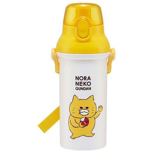 日本 Skater 銀離子抗菌 野貓軍團 直飲式冷水壺 (480ml)