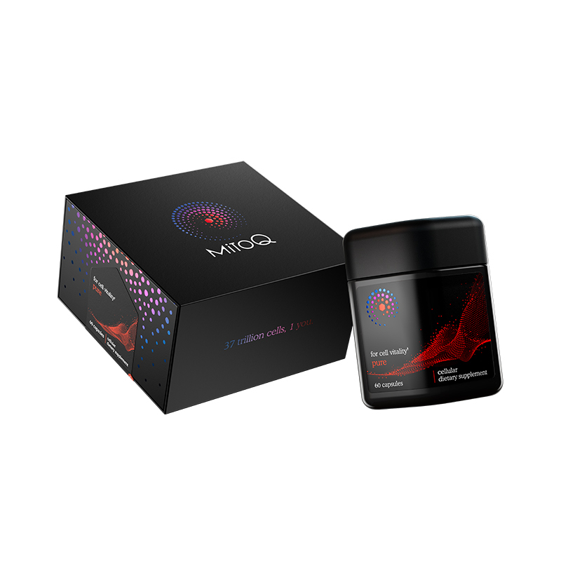 MitoQ Pure 抗氧化膠囊 60粒   世界首創的抗氧化分子，支持細胞健康，每天增加能量、加快運動恢復和延緩衰老。健康始於您的細胞。