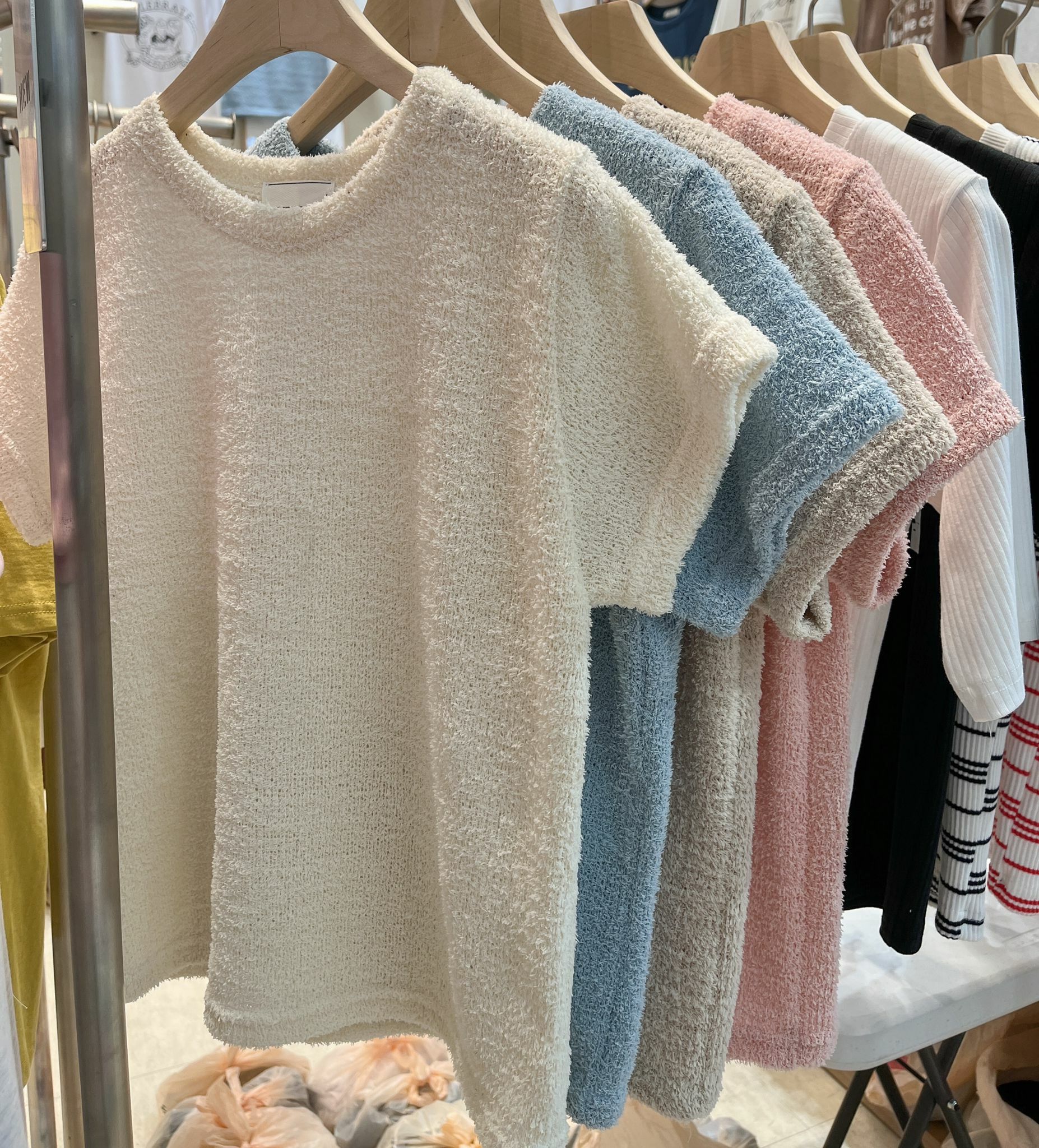 現貨| 粒粒雪糕毛巾料TOP (5 COLORS)