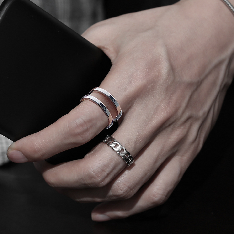 【ACGY004】極簡組合系列開口設計戒指