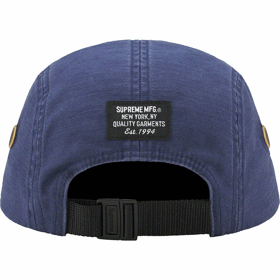 [現貨] Supreme MILITARY CAMP CAP NAVY