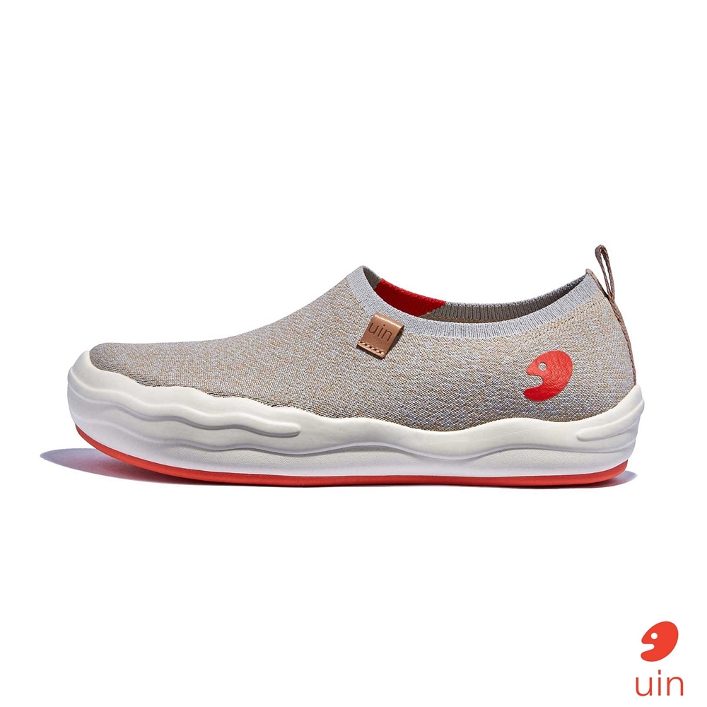 【Uin】西班牙原創設計 | 托萊多8 蔥厥灰 女鞋 彩繪鞋 休閒鞋 懶人鞋