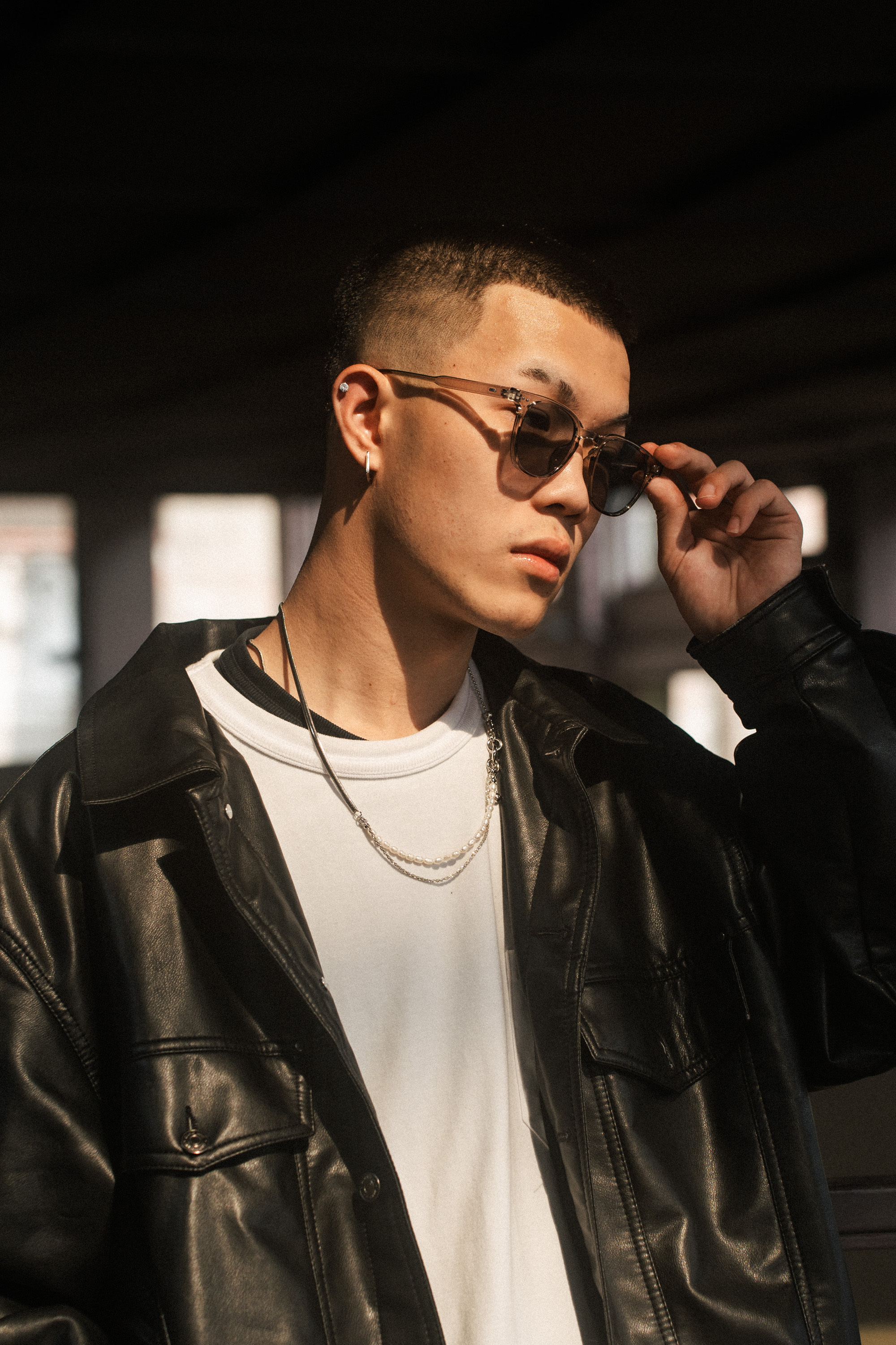 【BLUZ】 Retro Vintage Sunglasses 五色 墨鏡 太陽眼鏡 漸層