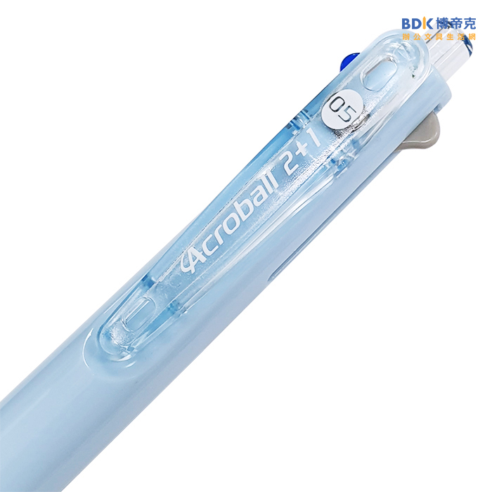 PILOT 百樂文具 0.5mm輕油2+1多功能舒寫筆 BKHAB-40EF 粉彩系列