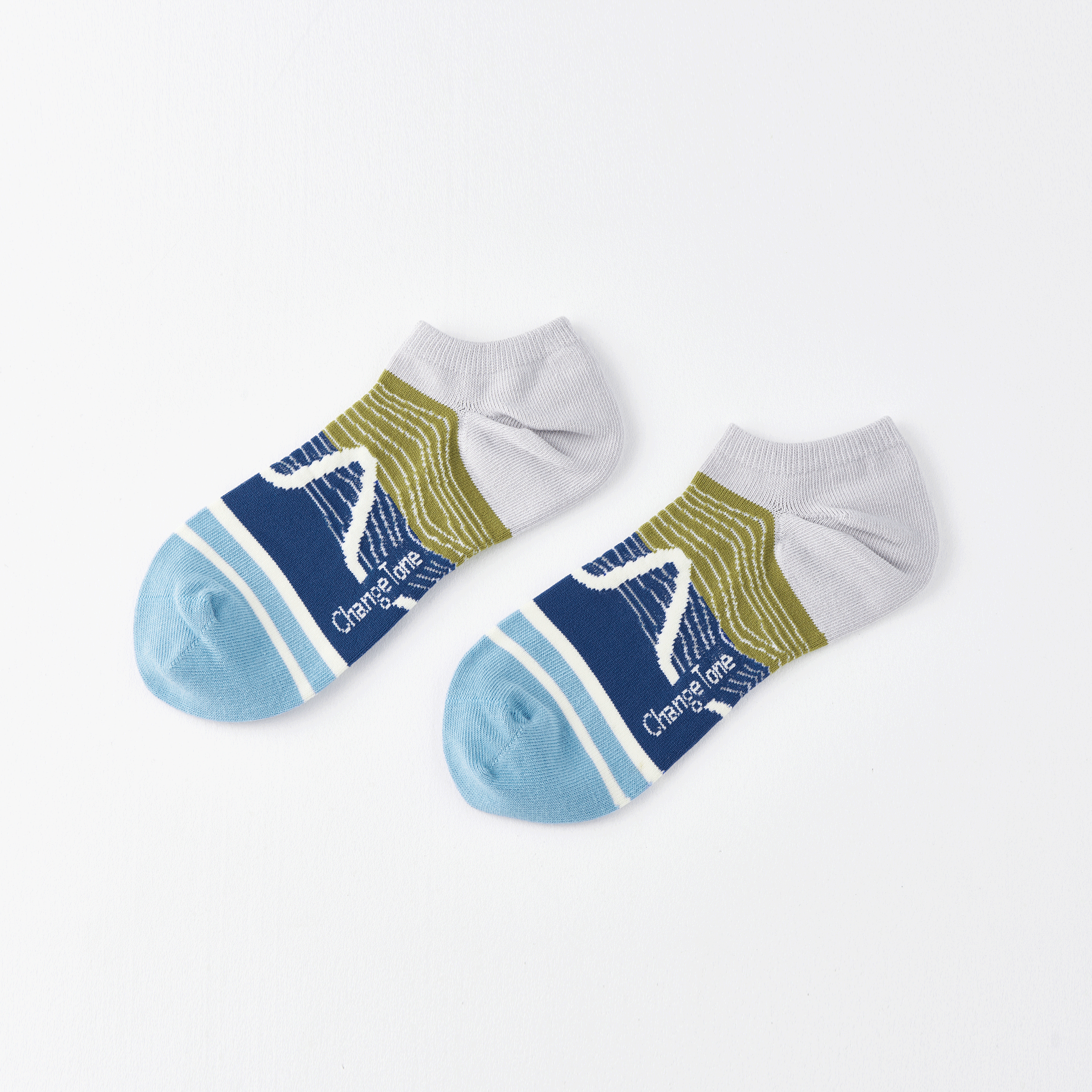 河谷等高線〈淺藍/F〉