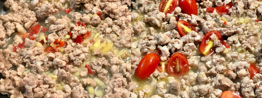 打拋豬拌麵-步驟7&8【天時莓果TimesBerries】冷凍莓果 ‧ 有機莓果