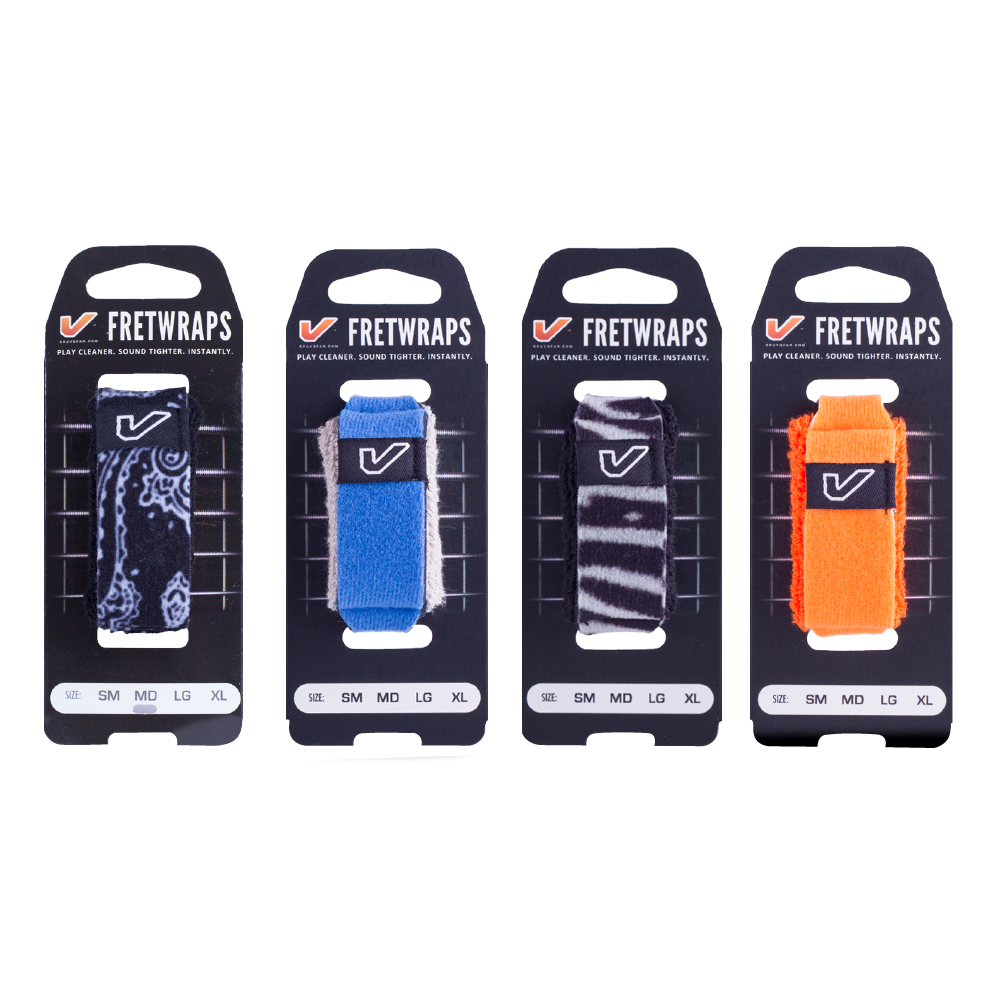 GruvGear GruvGear / Fretwrap 彩色悶音束帶(S)(20色) — 三峽配件 / 週邊