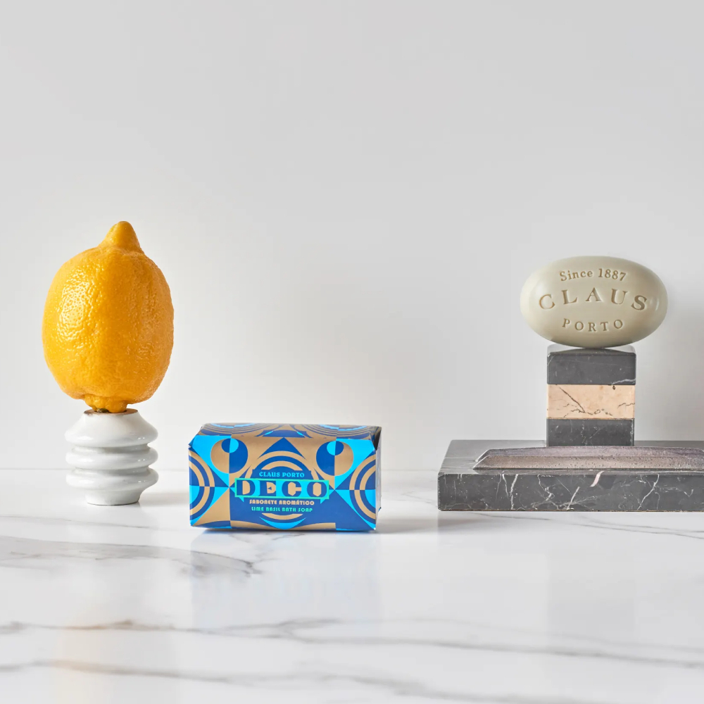 Claus Porto｜里斯本頌歌皇家香氛皂 - 幾何森林 (萊姆羅勒) 150g