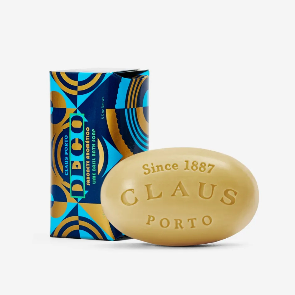 Claus Porto｜里斯本頌歌皇家香氛皂 - 幾何森林 (萊姆羅勒) 150g