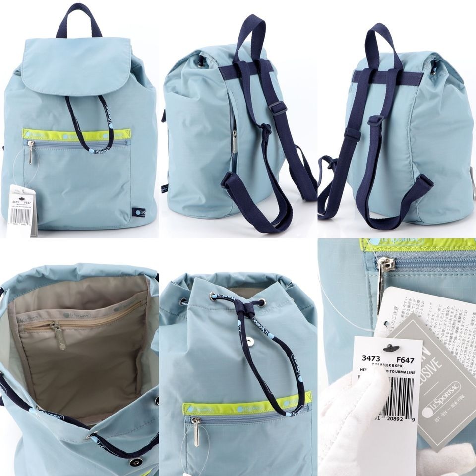 日本限定版LeSportsac索繩防撥水多功能背囊 ️