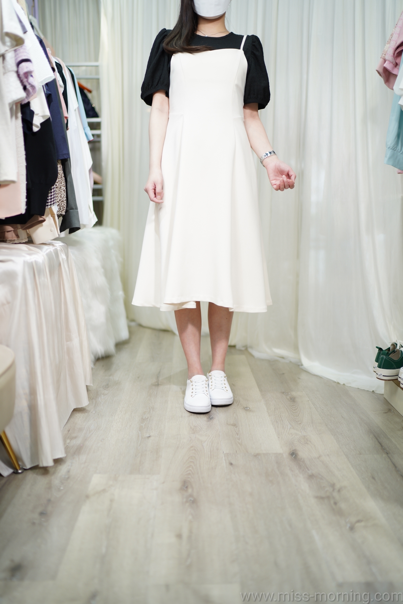 高質吊帶裙(66446)