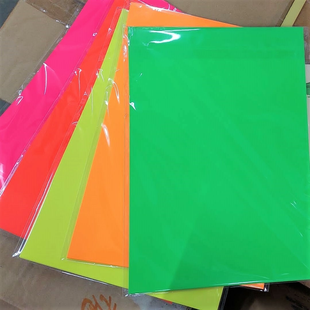 彩色影印紙 色紙 A4 100gsm (螢光色系) 1包100張