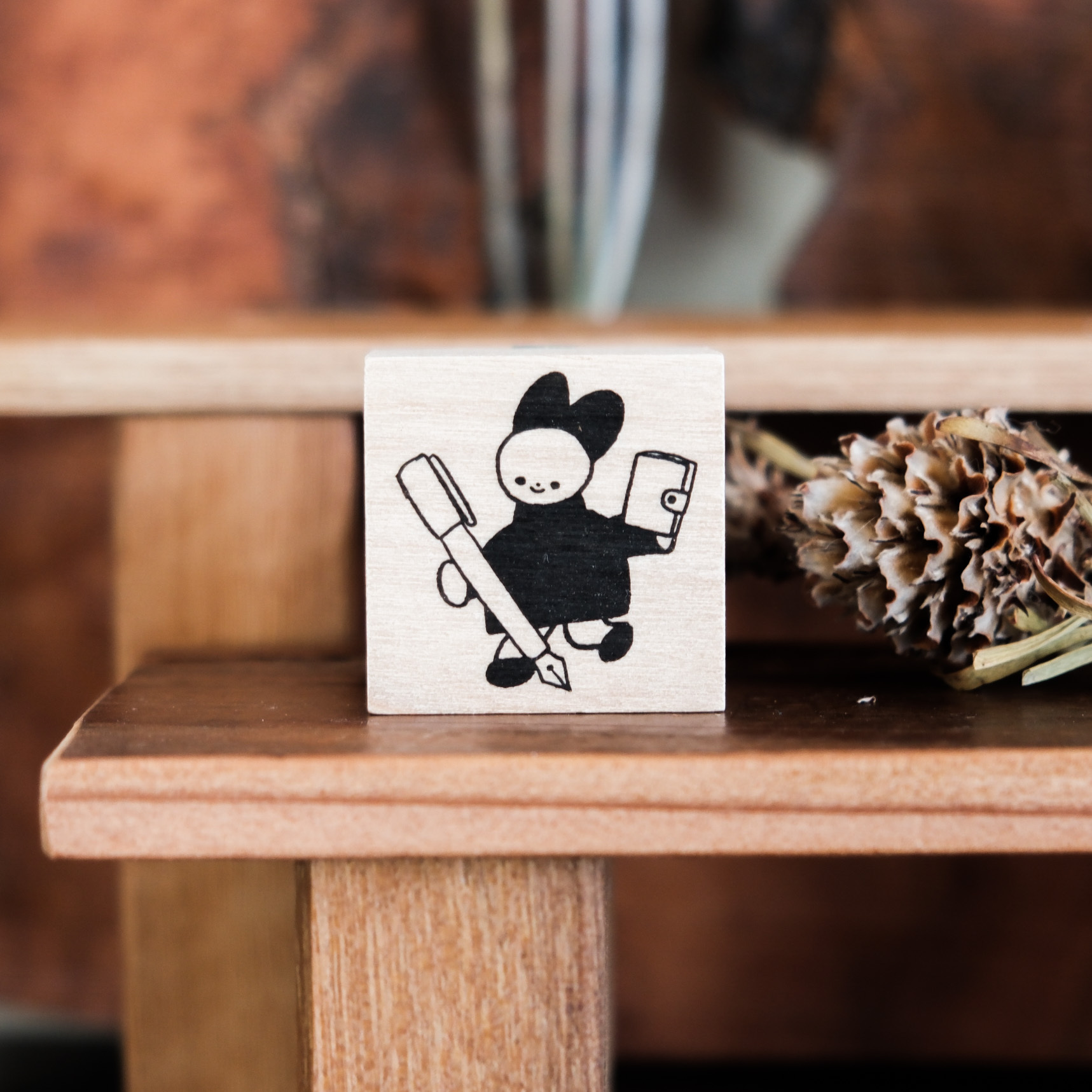 Syamota聯名商品／樺木印章／四款