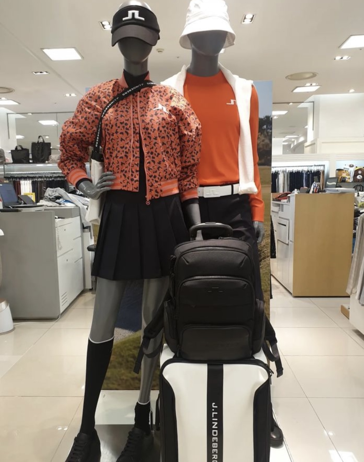 女【現貨】6折起/JL高球衣/ JLindeberg Womens Audrey Print Sharp Nylon Jacket Faded Rose Animal/22年春夏款 防風短板夾克(玫瑰色動物印花)/#2536JL,2586JL