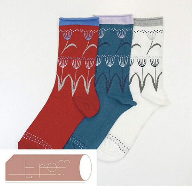 鬱金香中統襪