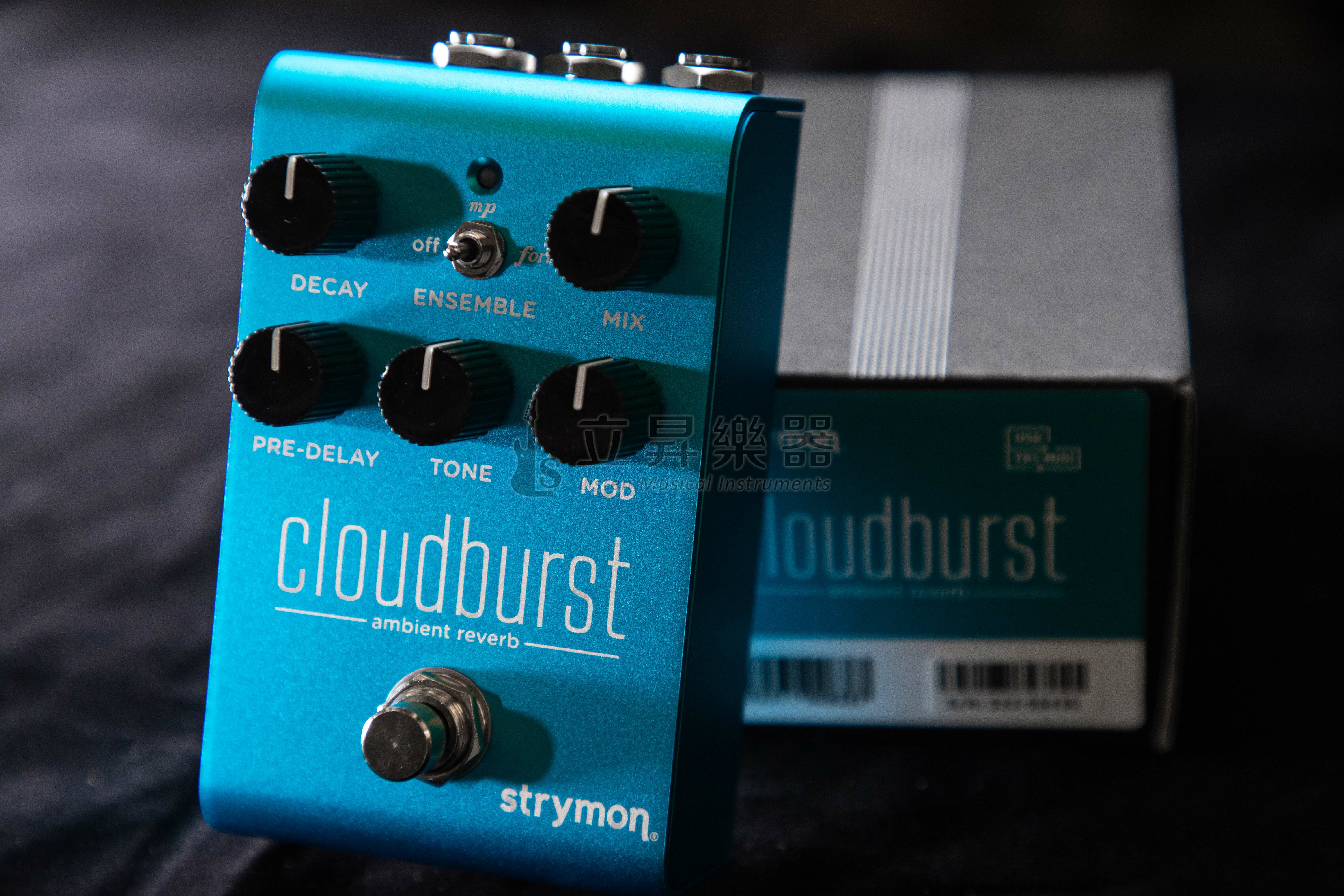 Strymon Strymon Cloudburst Ambient Reverb 殘響 空間系 效果器 第 4 張圖片｜三峽弦樂器