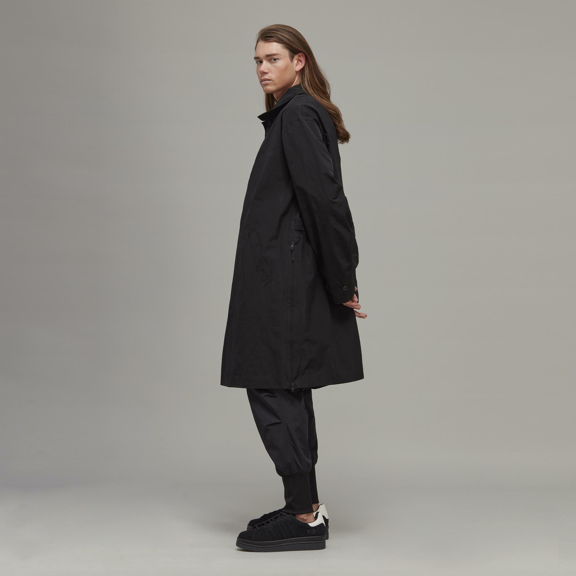 【 Y-3 M CL DORICO CT 經典大衣 - 黑 】