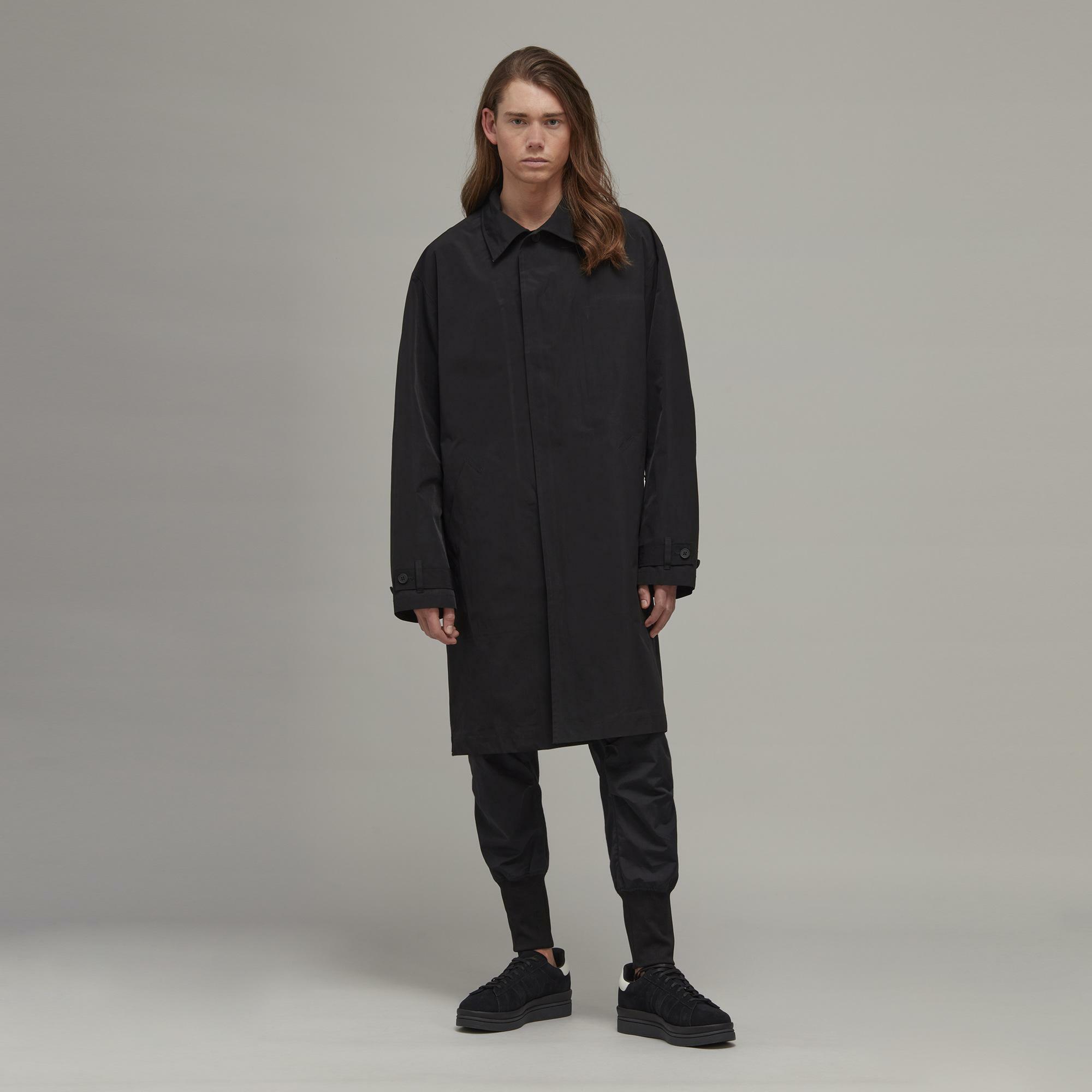 【 Y-3 M CL DORICO CT 經典大衣 - 黑 】