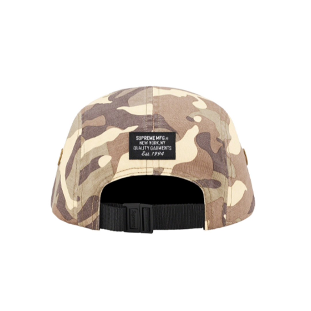 Supreme 23SS Military Camp Cap Box Logo 老帽迷彩卡其