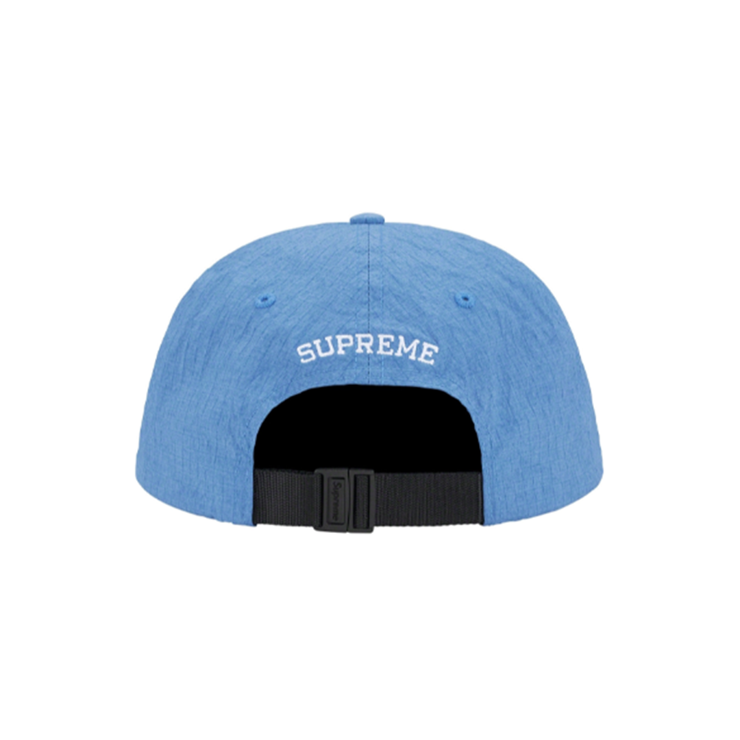 Supreme 23SS CORDURA® Ripstop S Logo 6 Panel 六分割S帽藍色