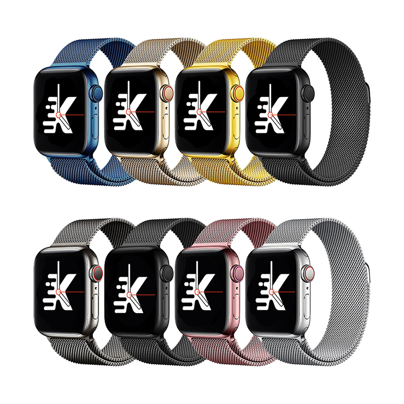 【KEEPHONE】Apple watch不鏽鋼金屬錶帶Milanese Bands