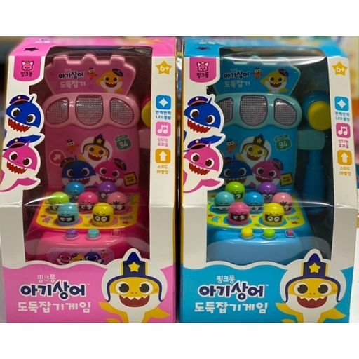 韓國直送 🇰🇷BABY SHARK 打地鼠玩具 顏色隨機