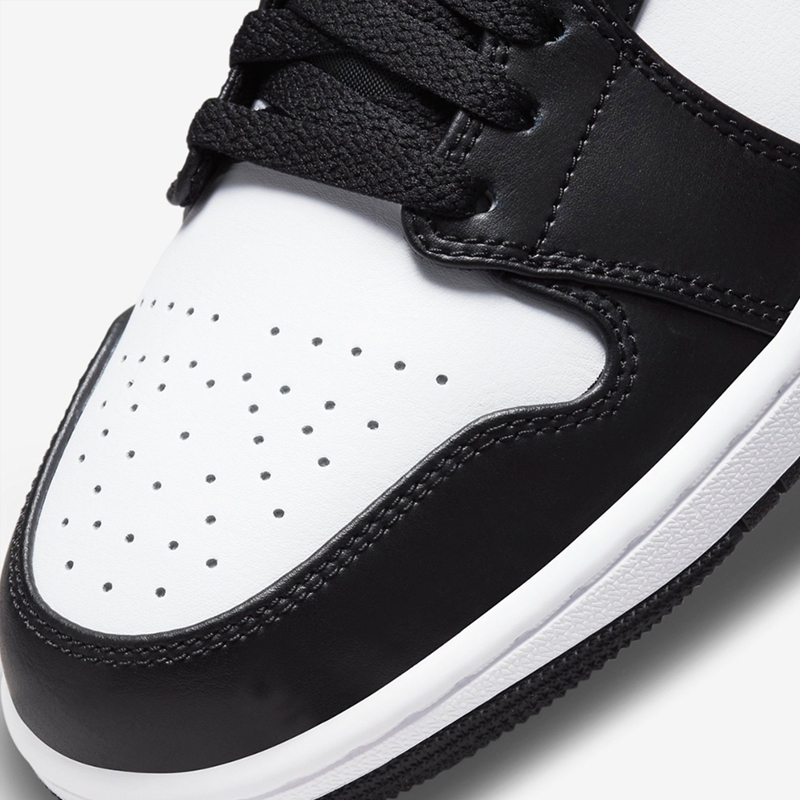 Air Jordan 1 Low '' Black Medium Grey '' 影子黑白灰男款5535