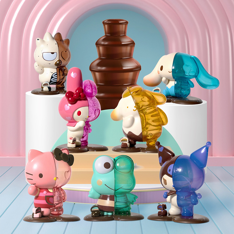 Mighty Jaxx 4吋 三麗鷗 ft. Jason Freeny 糖果甜心 第二彈 (一中盒7種6入)