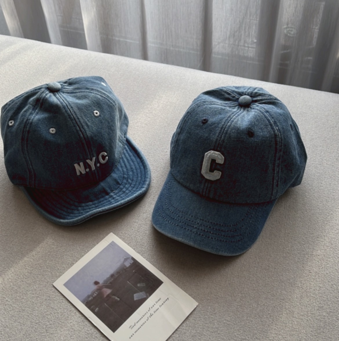 正韓小朋友牛仔老帽/二款/童帽