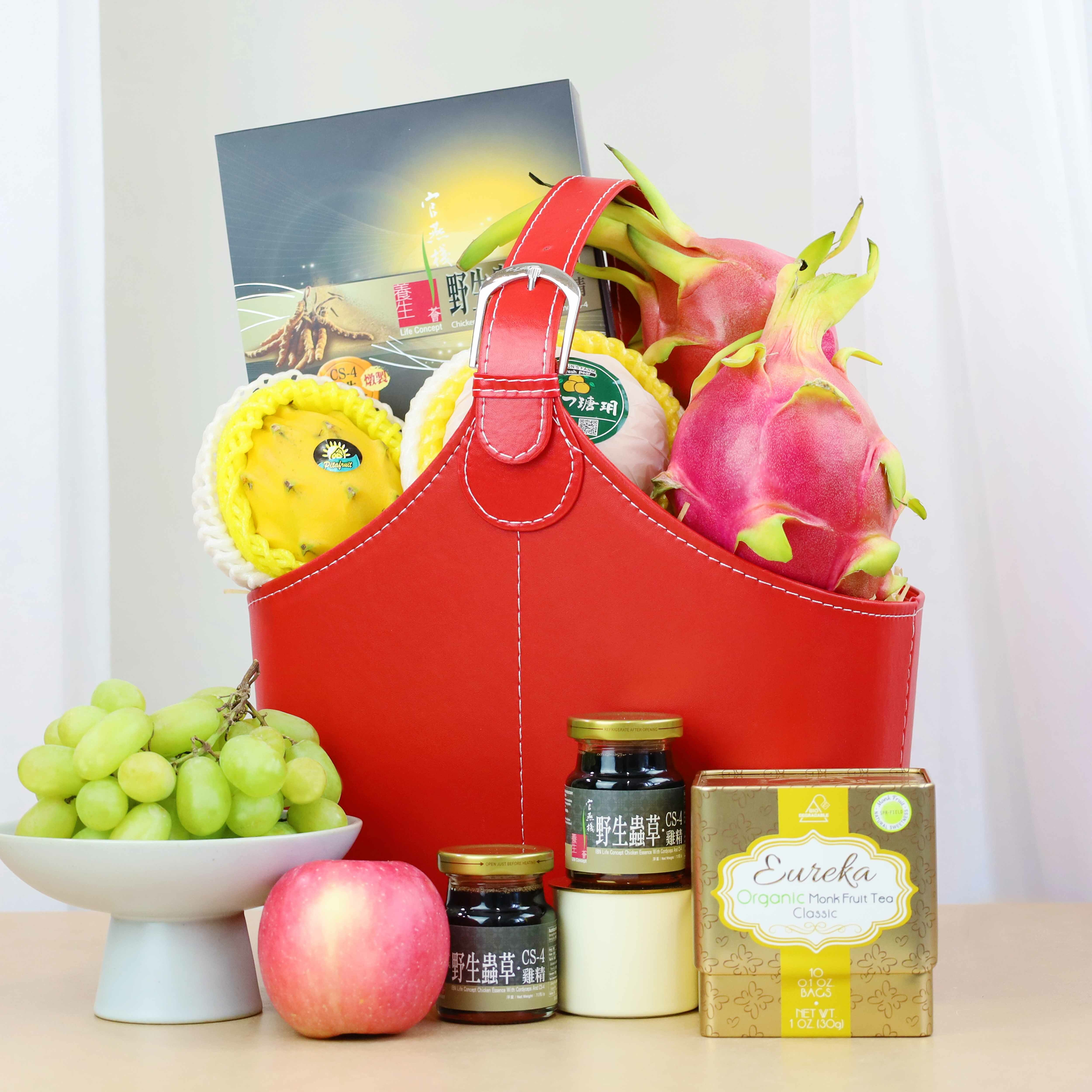 恭喜發財賀年果藍