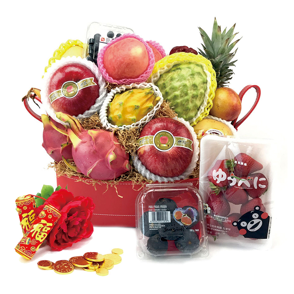 如意吉祥賀年果藍