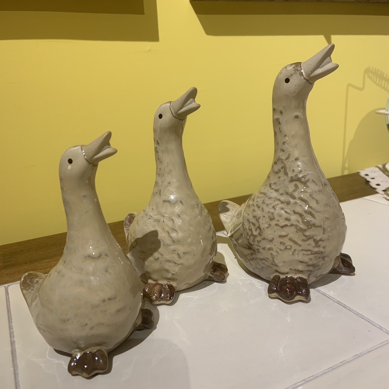 陶藝擺件-三隻小鴨