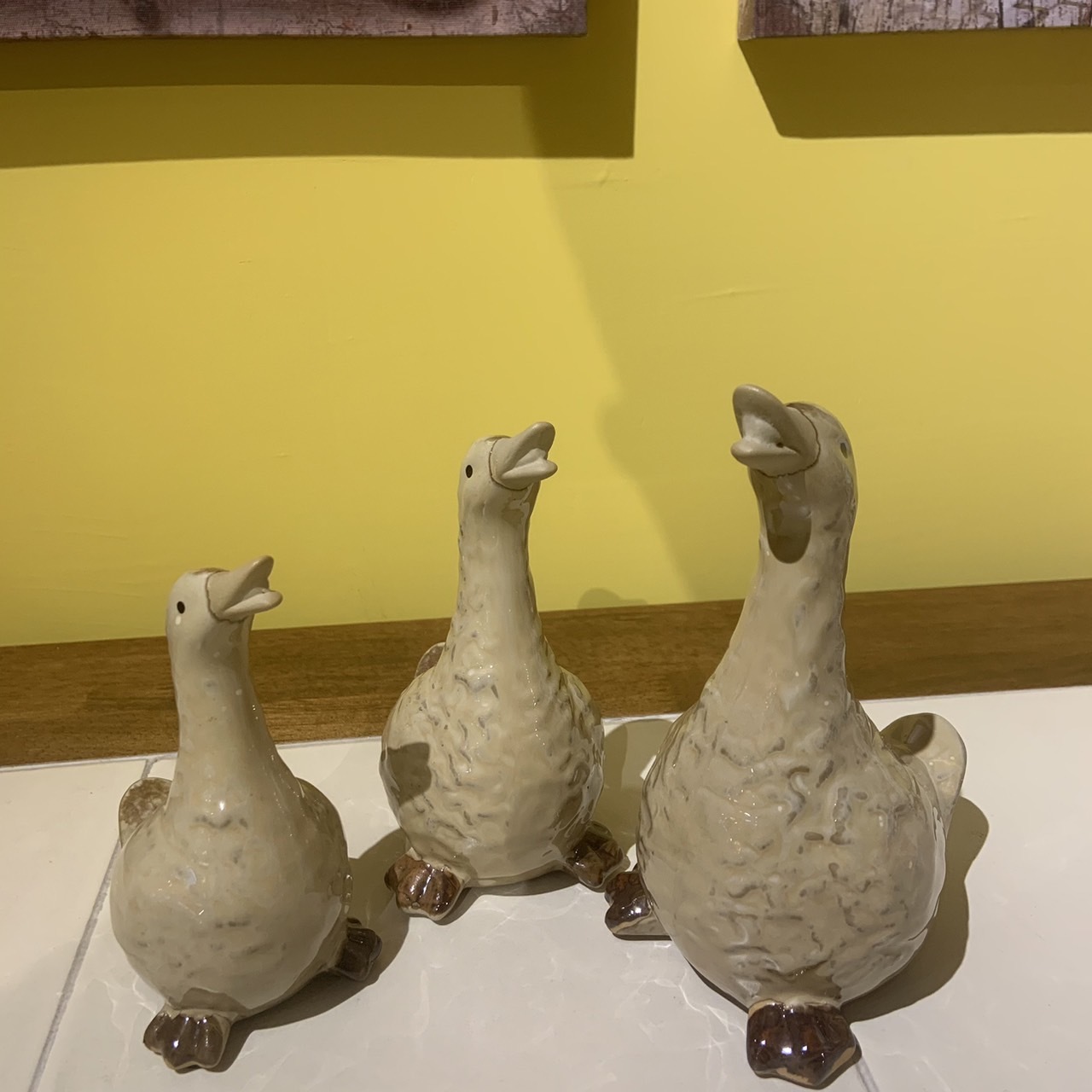 陶藝擺件-三隻小鴨