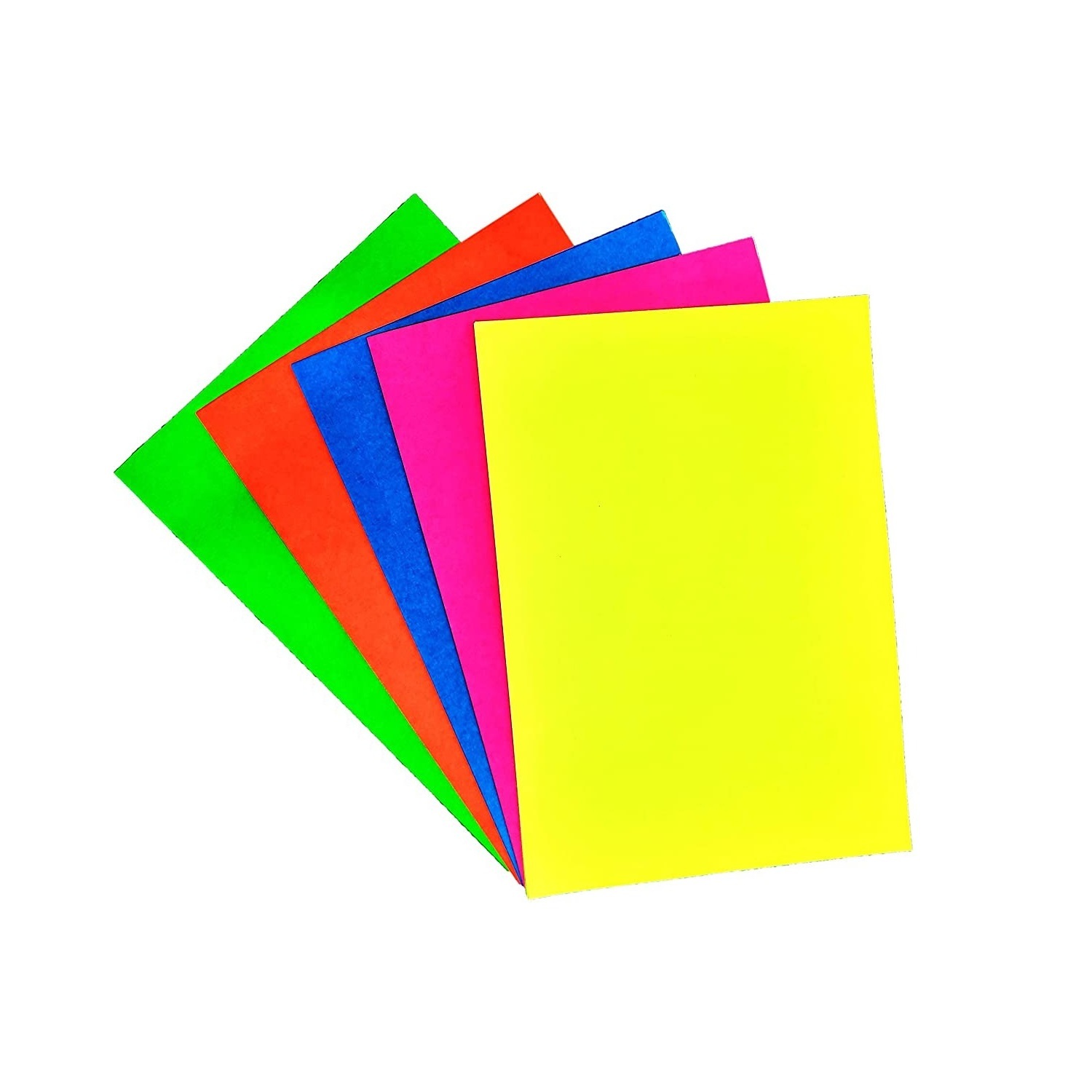 彩色影印紙 色紙 A4 100gsm (螢光色系) 1包100張