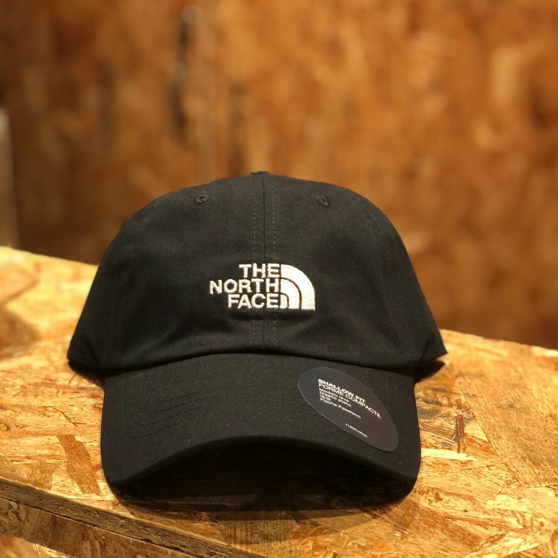 The North Face 北臉 刺繡老帽 棒球帽 男女可戴 黑色 NF0A3SH3JK-OS