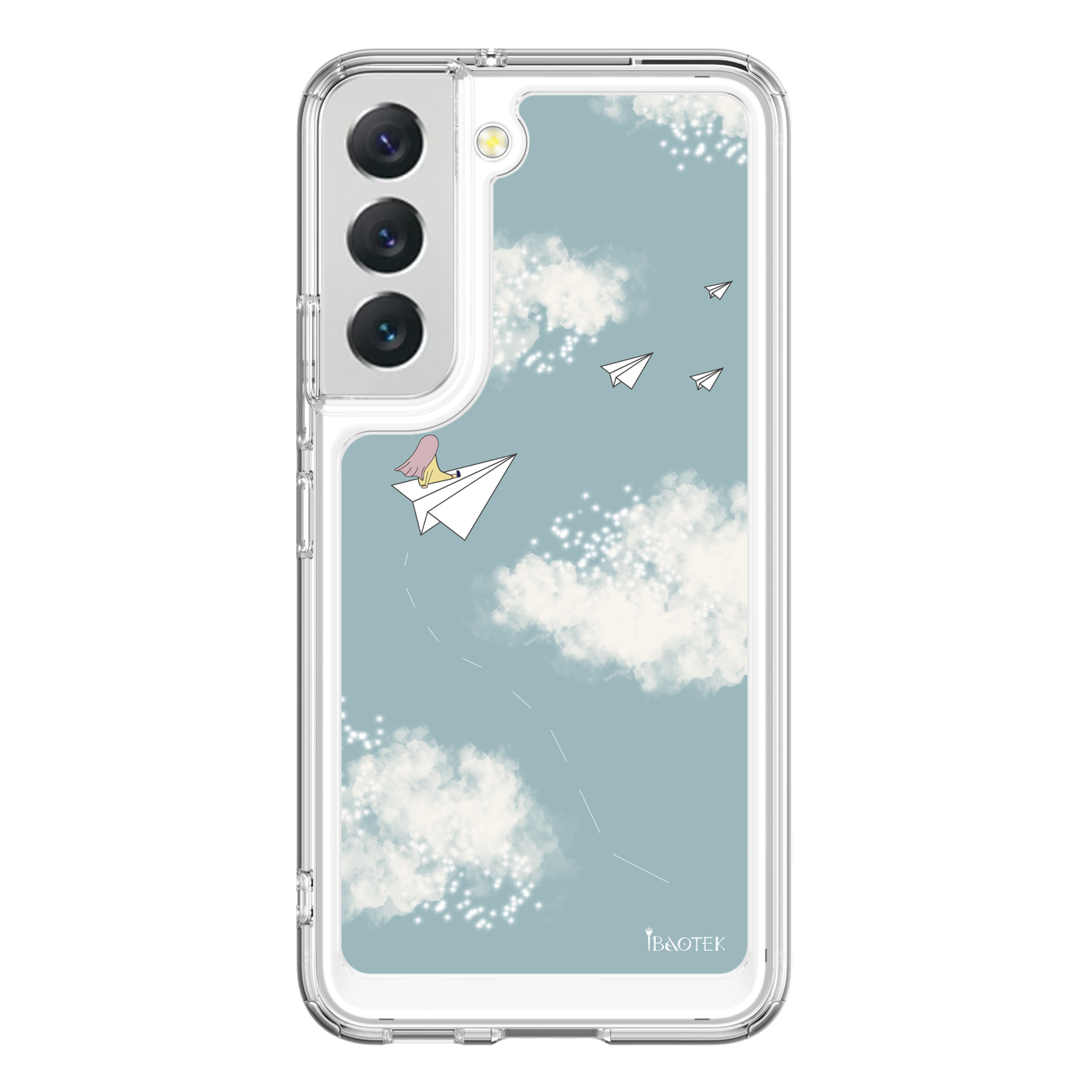 Samsung  S22+ 手機防摔殼夢想飛航
