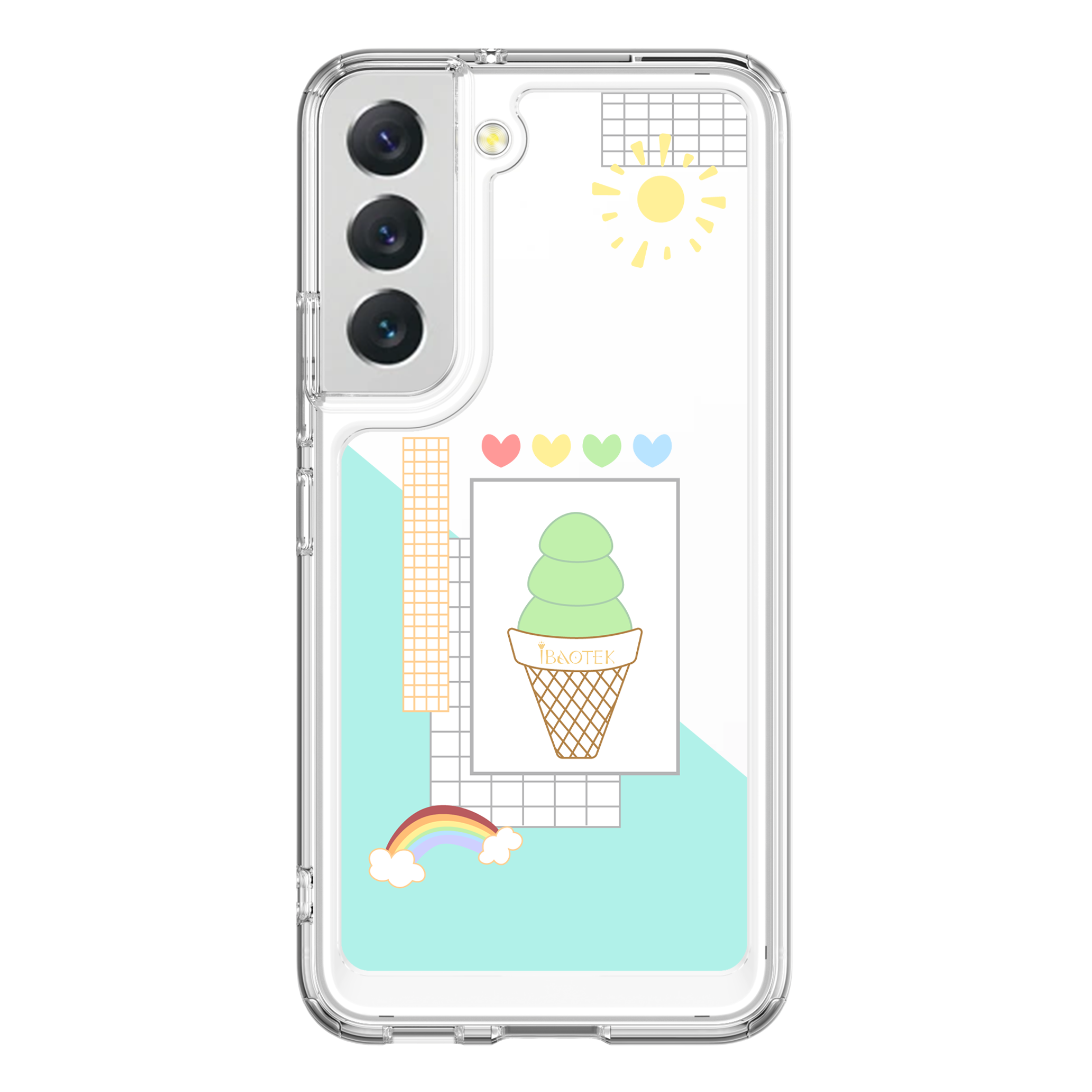 Samsung  S22+ 手機防摔殼夏日甜冰