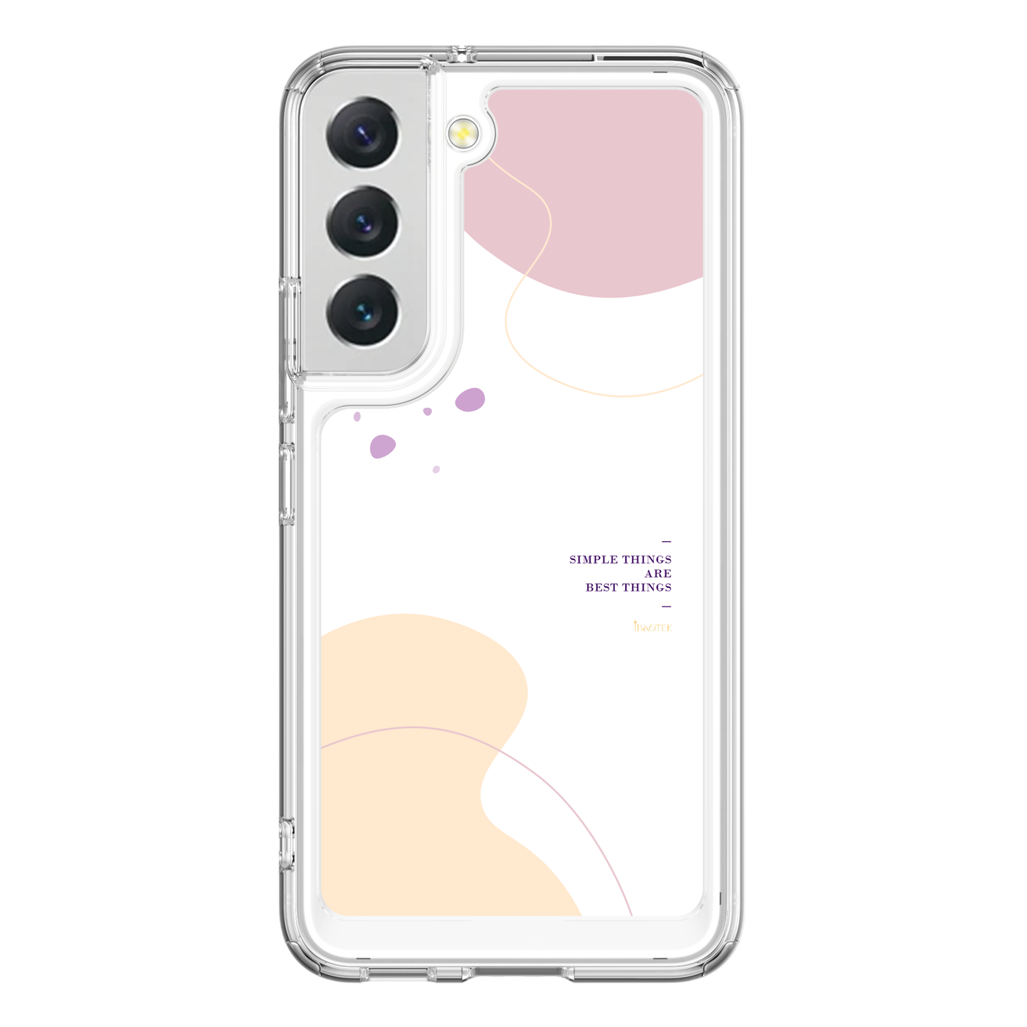 Samsung  S22+ 手機防摔殼純淨天使