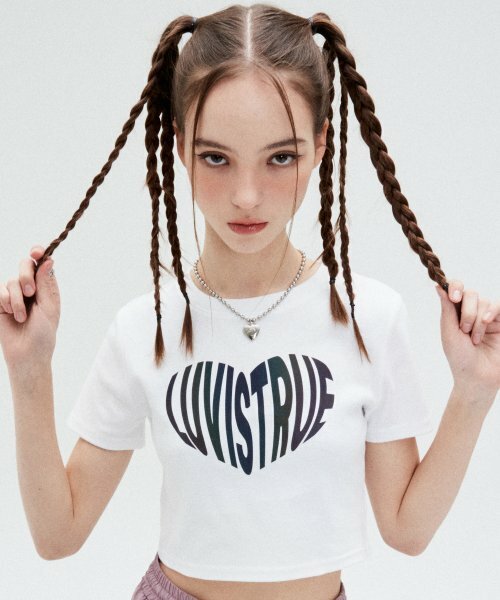LUVISTRUE -  SU REFLECT TEE(WHITE)
