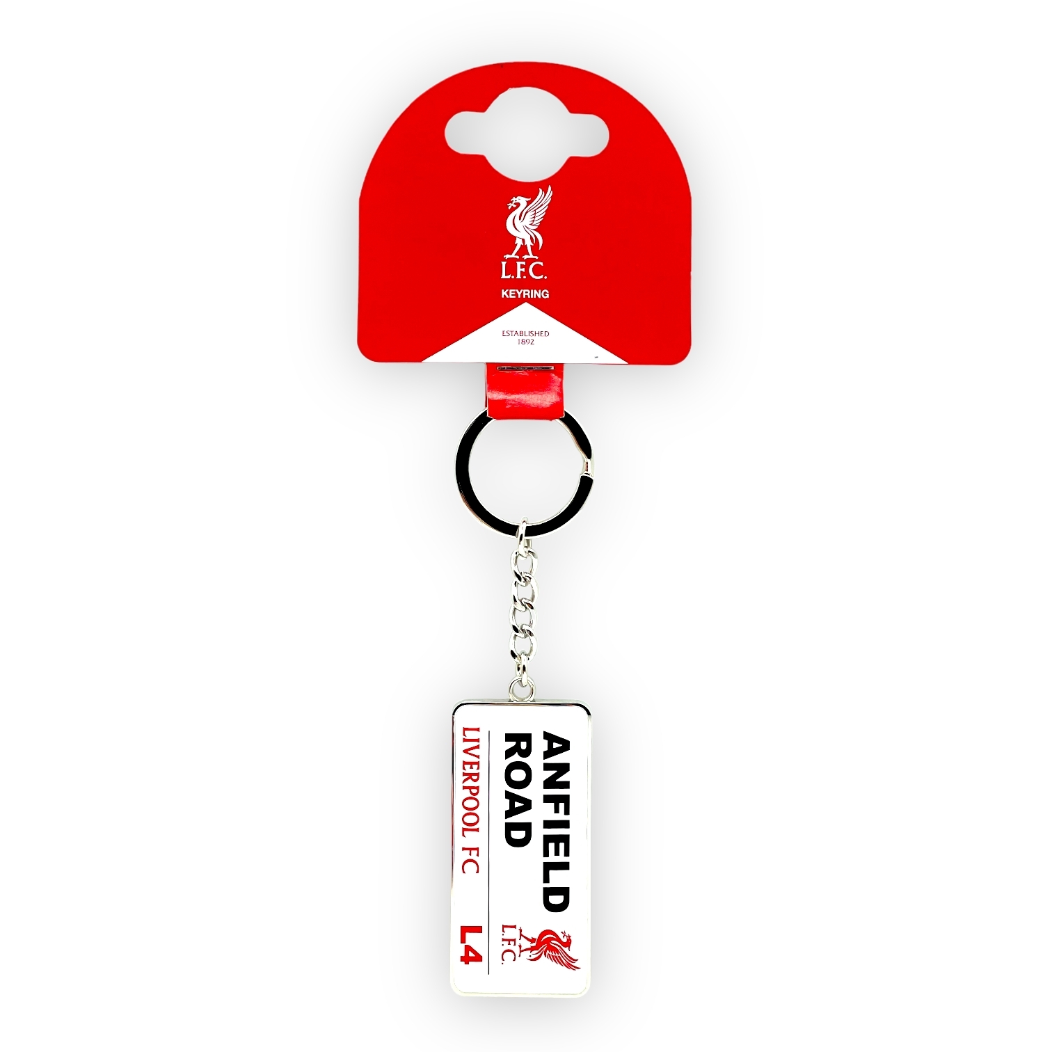 利物浦路牌鎖匙扣
