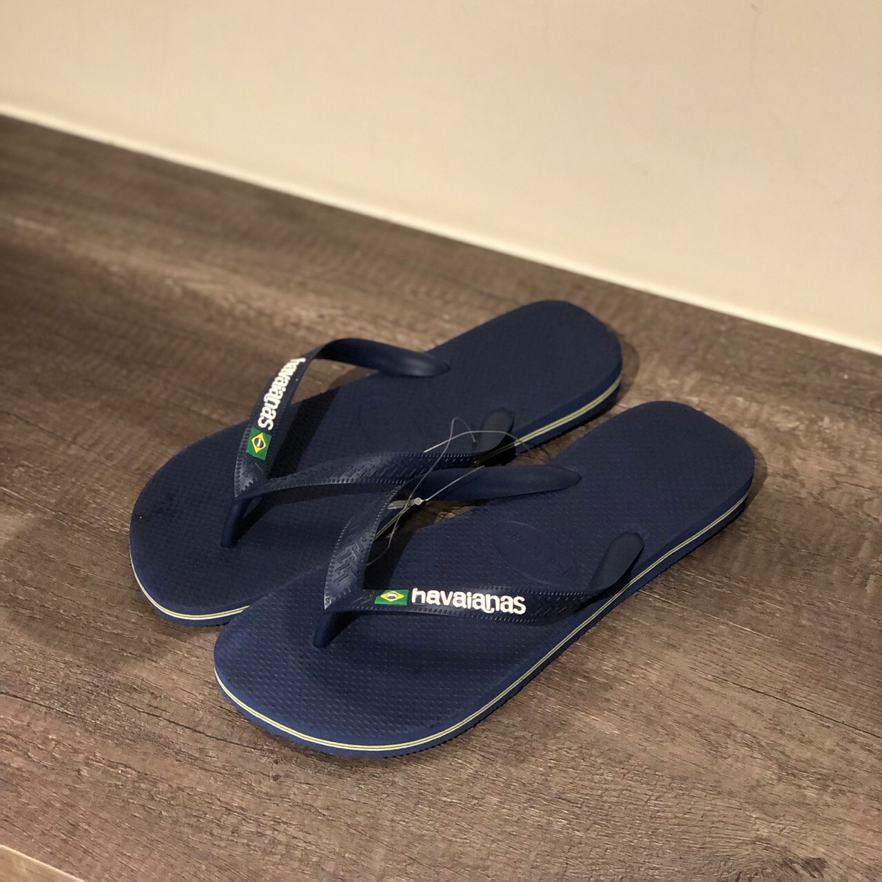 Havaianas Brasil 哈瓦仕 深藍 拖鞋 男款 女款 4110850-0555