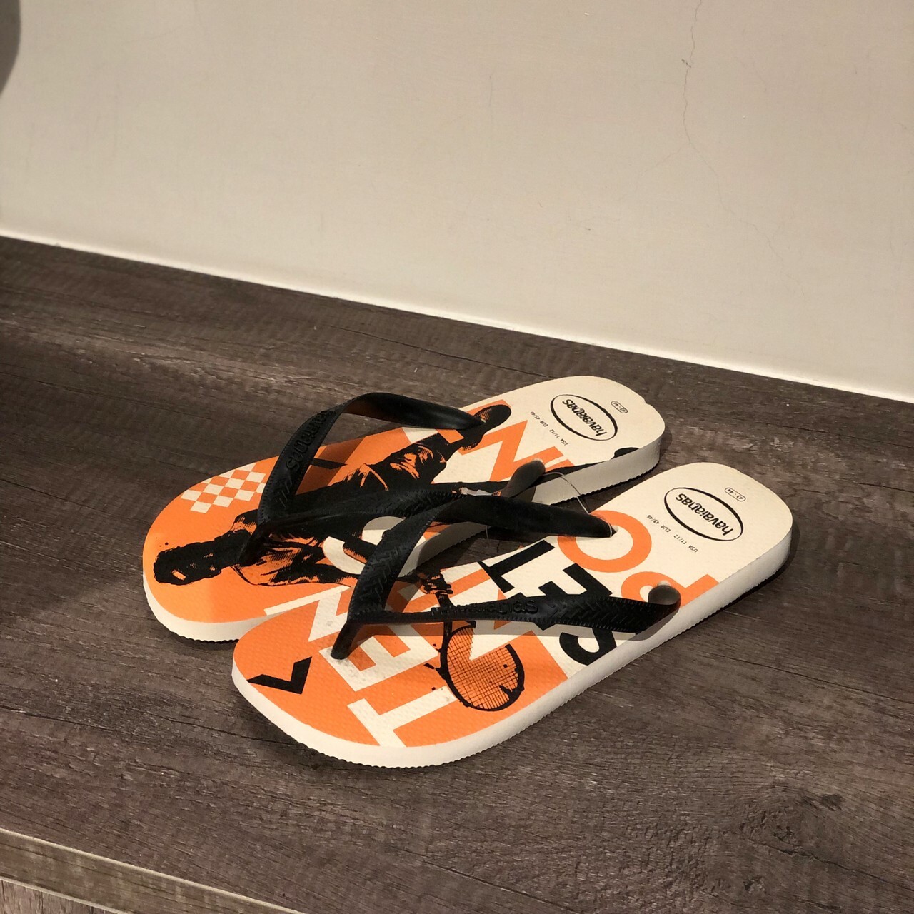 Havaianas哈瓦仕 拖鞋 夾腳拖 網球 男鞋 褐色 4141348-0121M