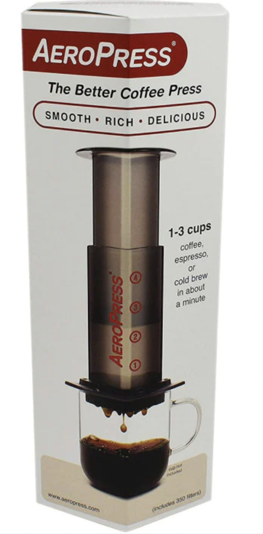 AeroPress 咖啡沖煮套裝 (優惠期間送 咖啡豆 1 包)