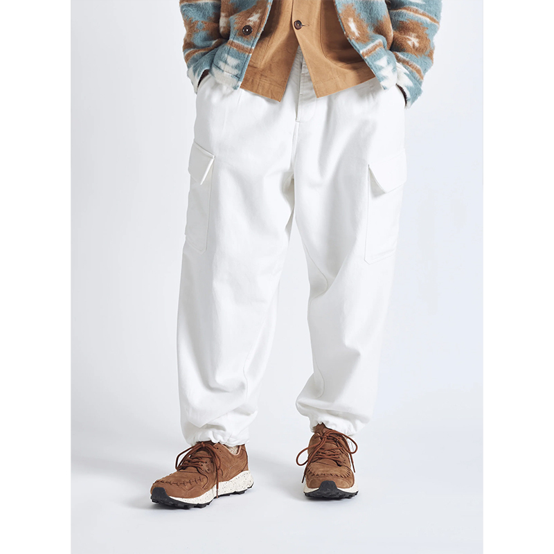 [NOTHING WRITTEN] Bas loose trousers (Cream) ☆送料込☆ original.jpg?1679409002