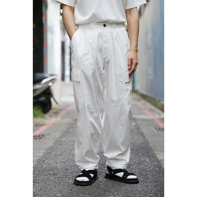 Universal Works Loose Cargo Pant - Ecru