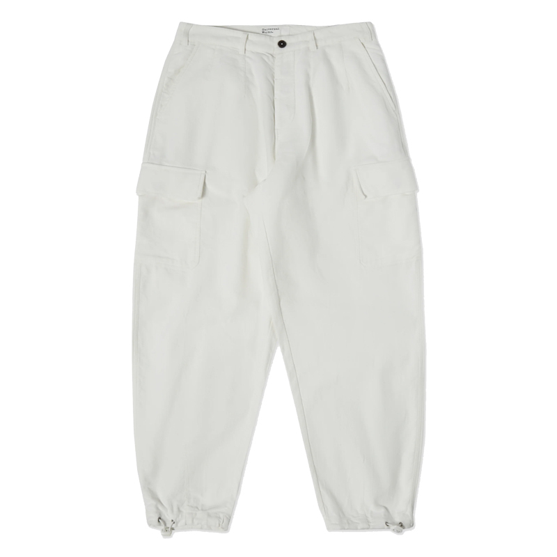 [NOTHING WRITTEN] Bas loose trousers (Cream) ☆送料込☆ Air Cream Linen Trousers | Studio Clay – Studio Clay kids