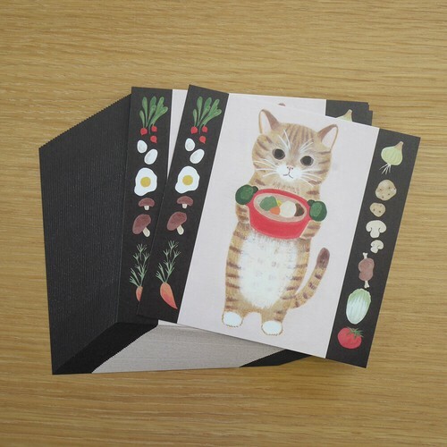 曼赤肯貓 插畫便條紙｜日本 4legs